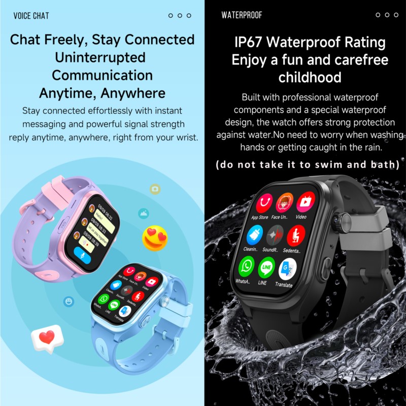 4G Smart Watch Kids 2.0 Inch H - огляд і ціна Smartwatch Watches For Kids With Gps
