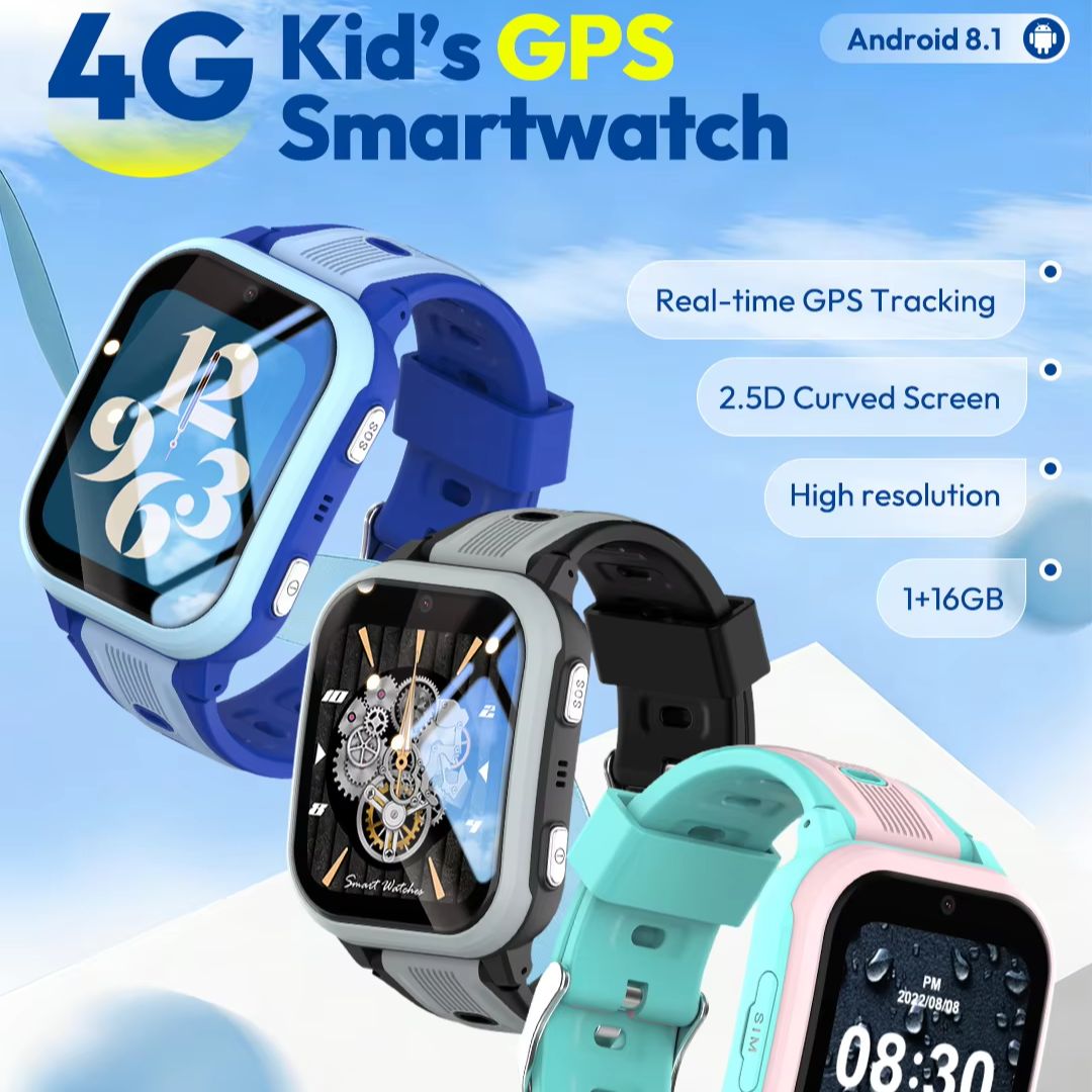 Wonlex 4G Kids Smart Watch KT4 - огляд і ціна Smartwatch Watches For Kids With Gps
