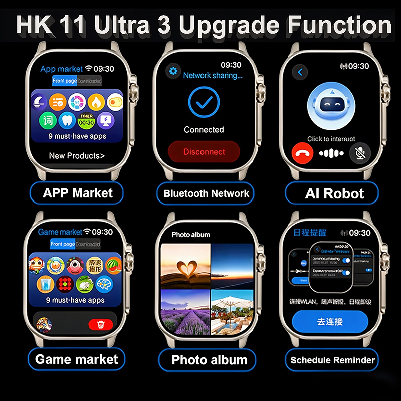 New Watch HK10 Upgrade HK11 UL - огляд і ціна Smartwatch Watches For Girls