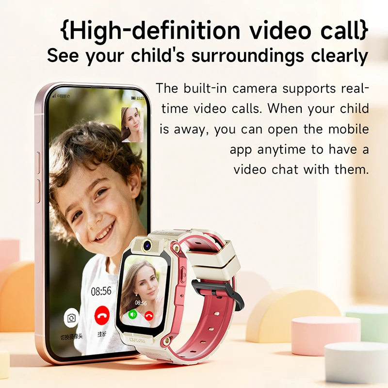 4G Kids Smart Phone Watch GPS  - огляд і ціна Smartwatch Watches For Kids With Gps