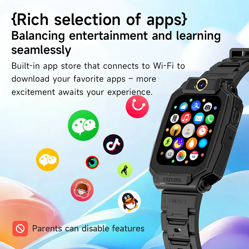 4G Kids Smart Phone Watch GPS  - огляд і ціна Smartwatch Watches For Kids With Gps