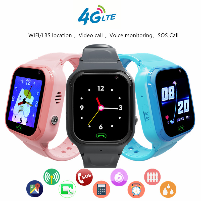 4G Kids Smart Phone Watch Vide - огляд і ціна Smartwatch Digital Watches For Kid Girl