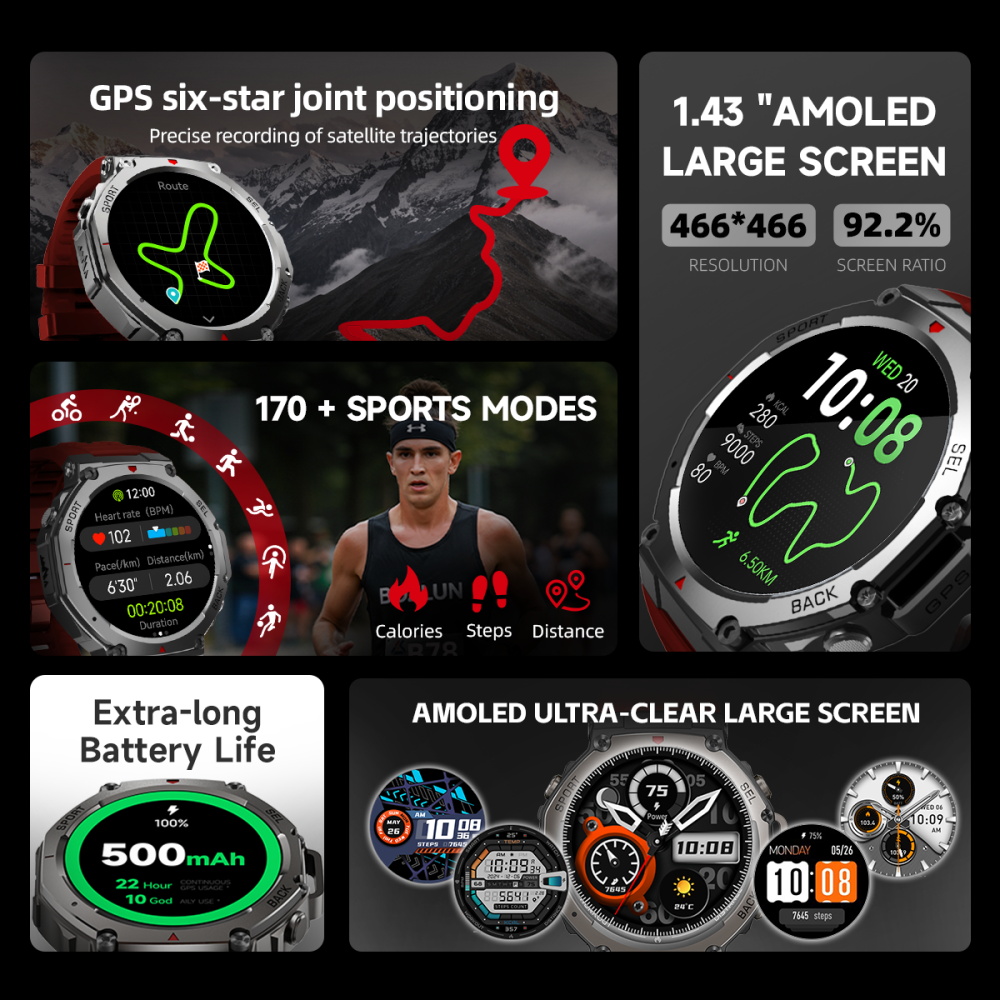 SKMEI Military Outdoor Sport S - огляд і ціна Smartwatch Watches For Girls