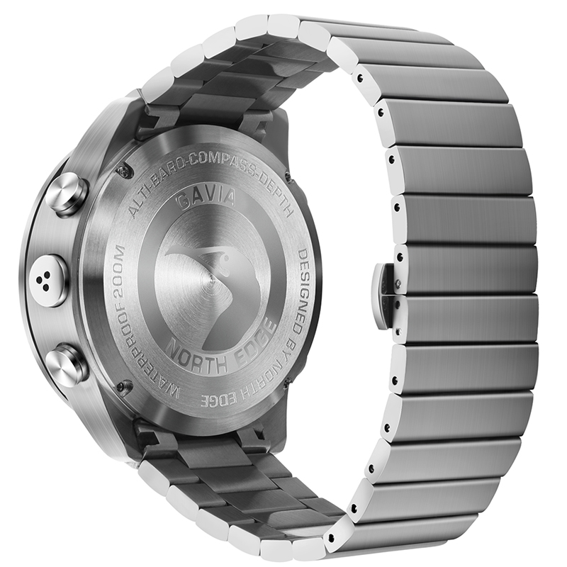 NORTH EDGE GAVIA2 Men's Dive 5 - огляд і ціна Altimeter Compass Watch
