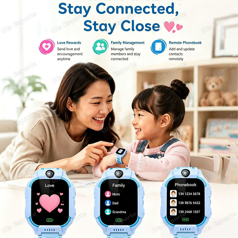 2027 New 2G/5G Kids Smart Watc - огляд і ціна Smartwatch Watches For Kids With Gps