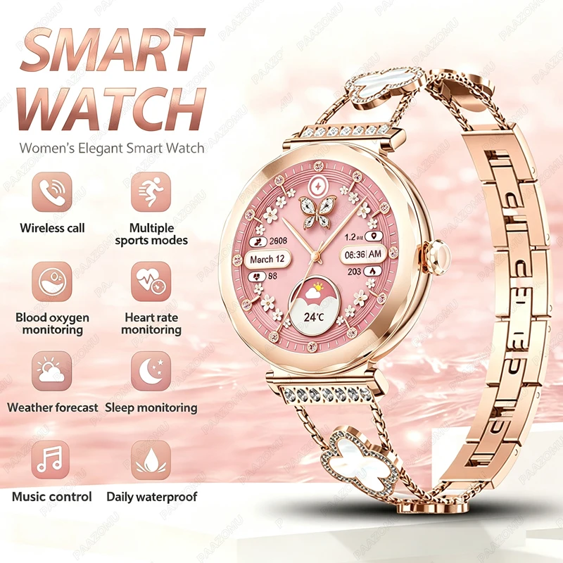 Rose Gold Ladies Smartwatch 20 - огляд і ціна Watches Ladies Smartwatch