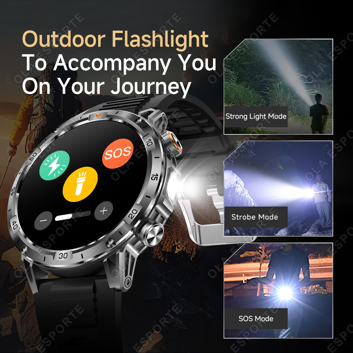 2026 New GPS Smartwatch Men AM - огляд і ціна Altimeter Compass Watch