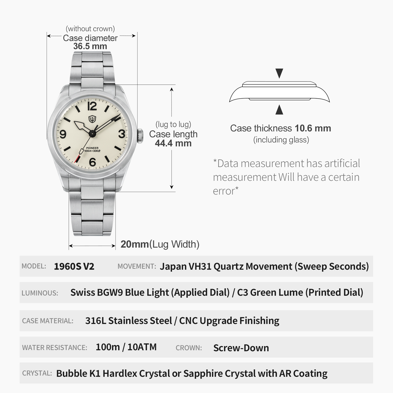 Watchdives WD1960S V2 Vintage  - огляд і ціна Watches Ladies Smartwatch